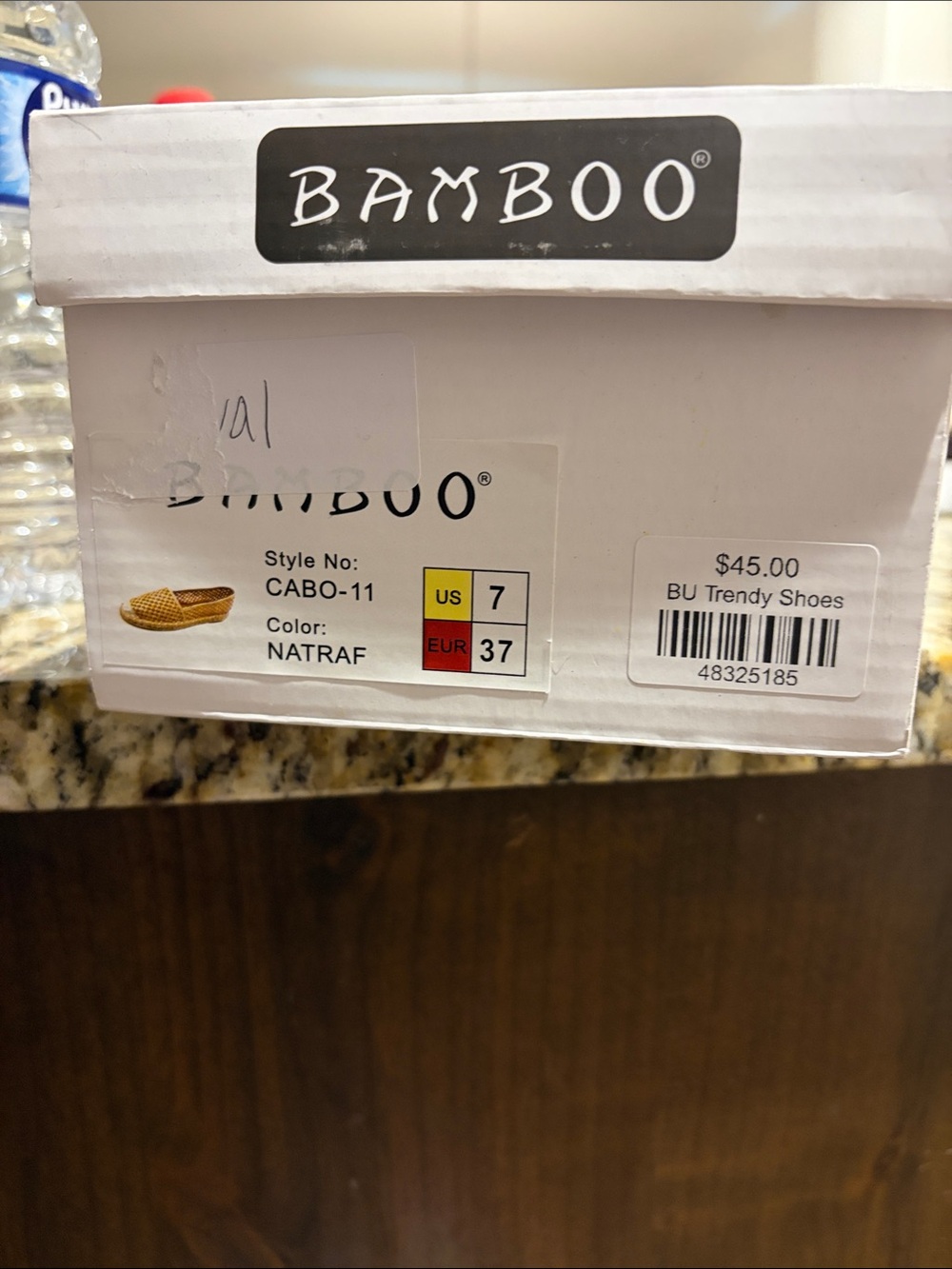 BAMBOO Tan Slip-On Moccasins